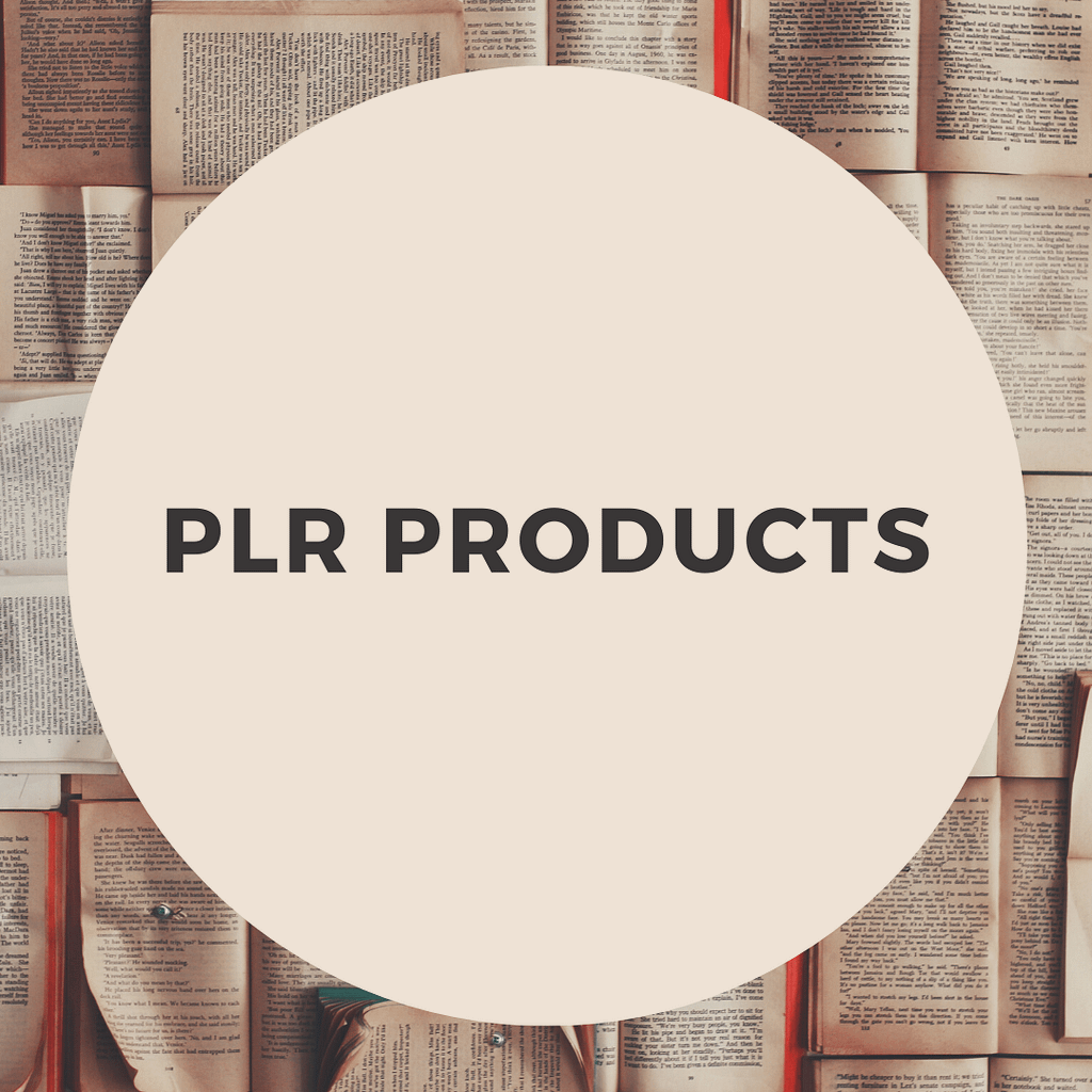 What Are PLR Products
